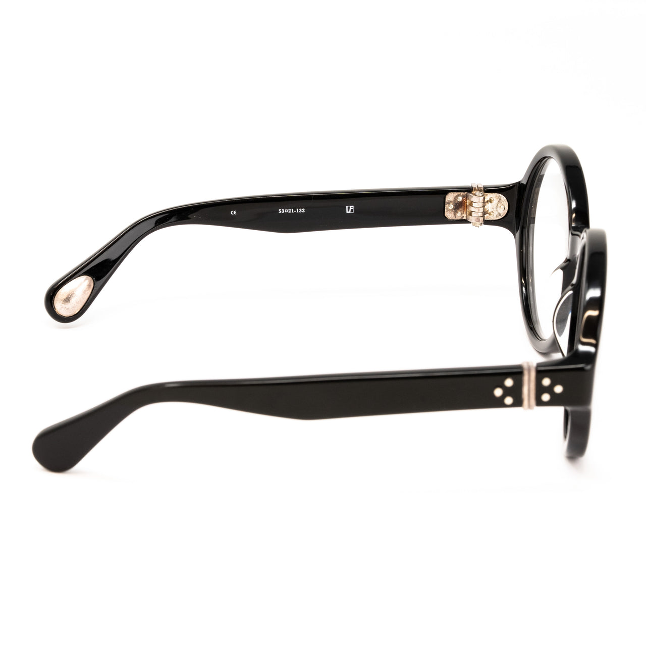 Ann Demeulemeester x Linda Farrow Black Optical glasses