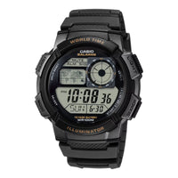 Thumbnail for Casio Men's Quartz Digital Watch 45mm World Time Black