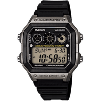 Thumbnail for Casio AE-1300WH-8AVDF Black Grey Digital Watch