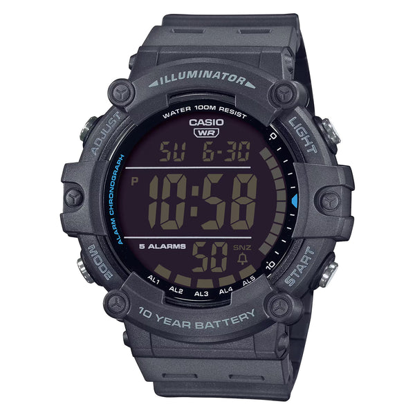 Casio Men's Digital Watch 51mm Illuminator Black