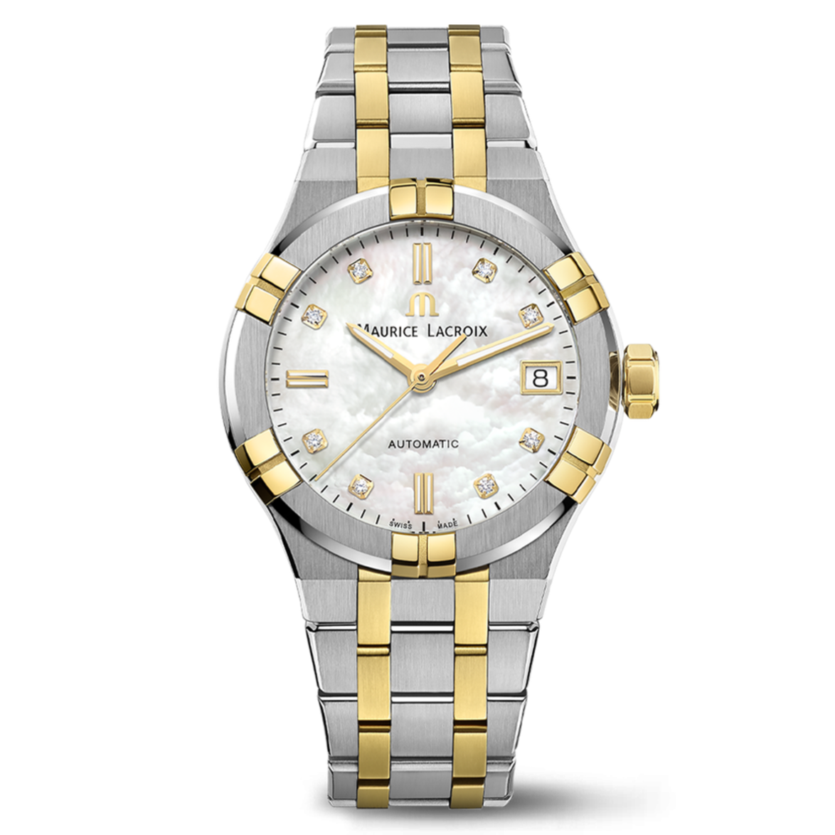 Maurice Lacroix Aikon Ladies White Watch AI6006-PVY13-170-1