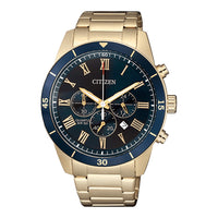 Thumbnail for Citizen Classic Chronograph Men's Watch 44mm Blue Dial