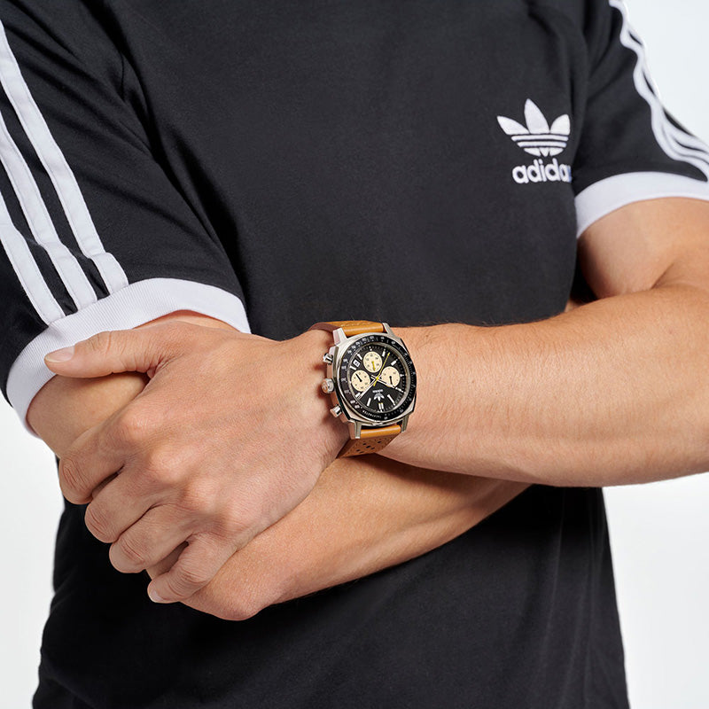 Adidas Originals Master Originals One Chrono Unisex Black Watch AOFH23576
