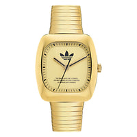 Thumbnail for Adidas Originals Retro Wave One Unisex Gold Watch AOSY24024