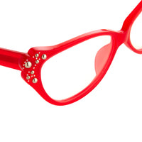 Thumbnail for Agent Provocateur Ladies Cat Eye Clear Eyeglasses AP55C8OPT