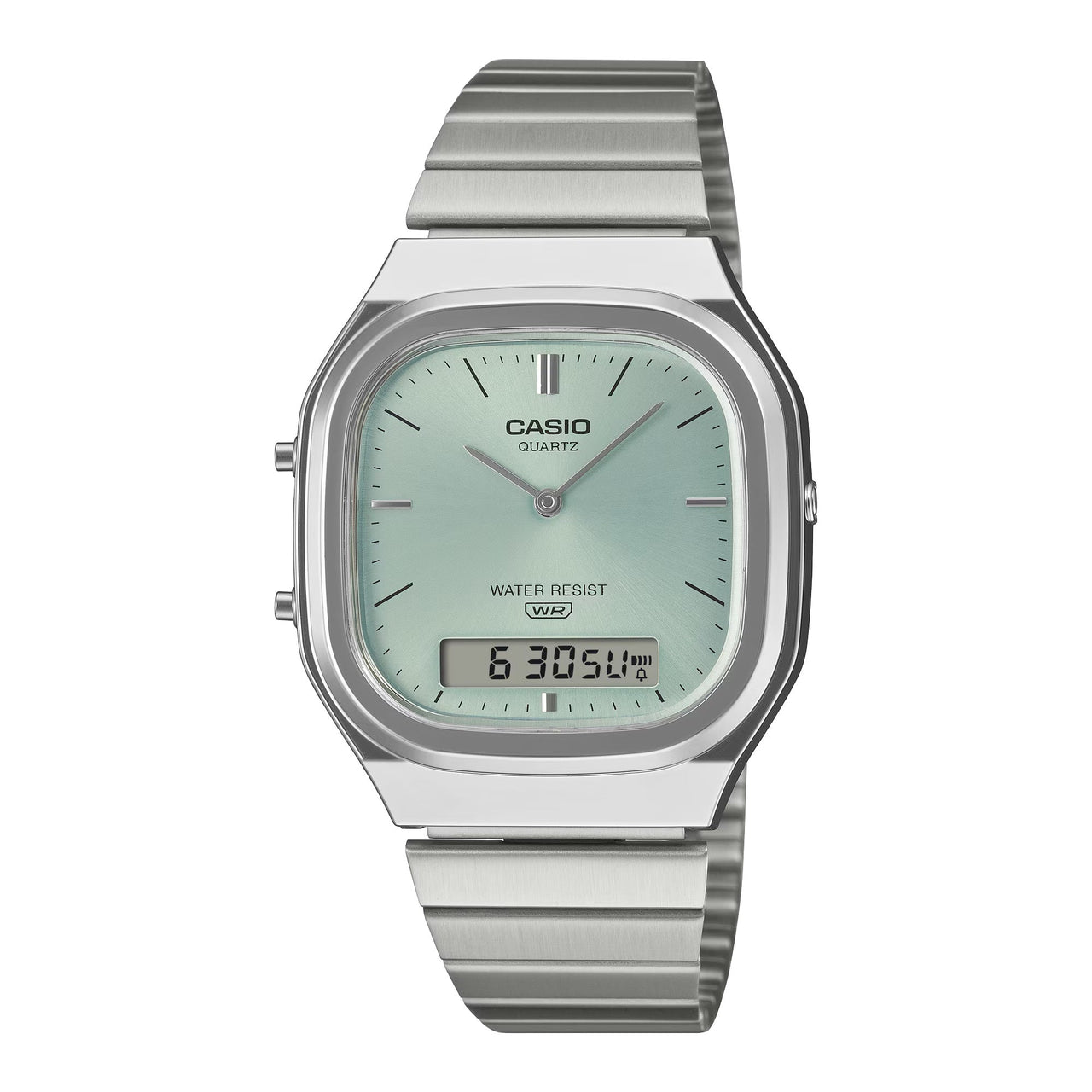 Casio Unisex Quartz Dual Time Watch 36mm Vintage Blue