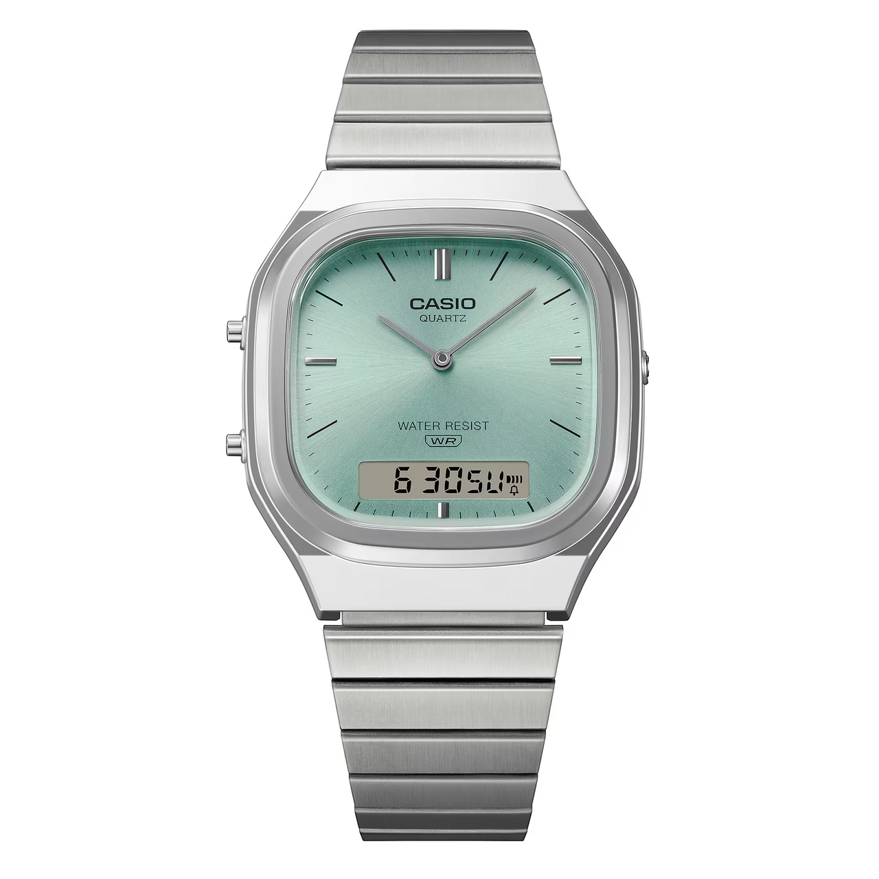 Casio Unisex Quartz Dual Time Watch 36mm Vintage Blue