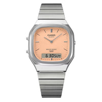 Thumbnail for Casio Unisex Quartz Dual Time Watch 36mm Vintage Peach