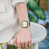 Thumbnail for Casio Unisex Quartz Dual Time Watch 36mm Vintage Vanilla