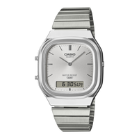 Thumbnail for Casio Unisex Vintage Analog Silver Digital Watch