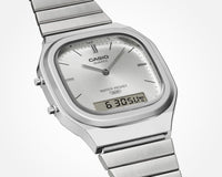 Thumbnail for Casio Unisex Vintage Analog Silver Digital Watch