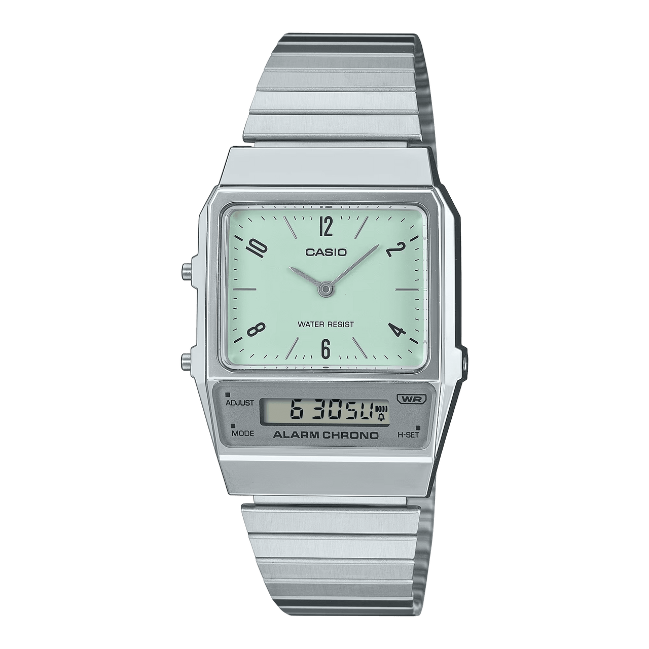 Casio Vintage AQ-800E-3ADF Dual Display White Watch