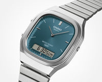 Thumbnail for Casio Unisex Vintage Analog Green Digital Watch