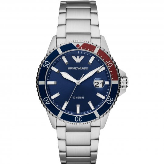 Buy Emporio Armani Men Silver Watch AR60057 Online - 879907 | The Collective