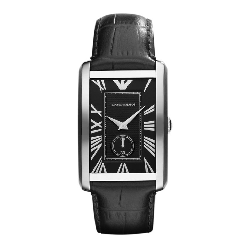 Emporio Armani Men's Watch Classic Black AR1604