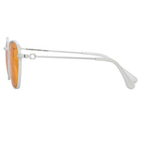Thumbnail for Alessandra Rich x Linda Farrow Orange Women’s Sunglasses