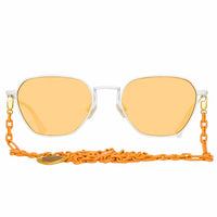Thumbnail for Alessandra Rich x Linda Farrow Orange Women’s Sunglasses