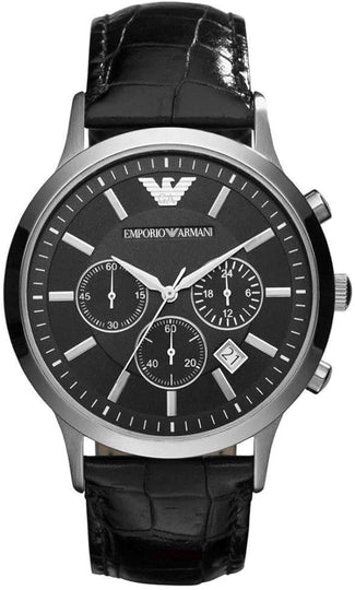 Emporio Armani Men s Renato Chronograph Watch Black AR2447