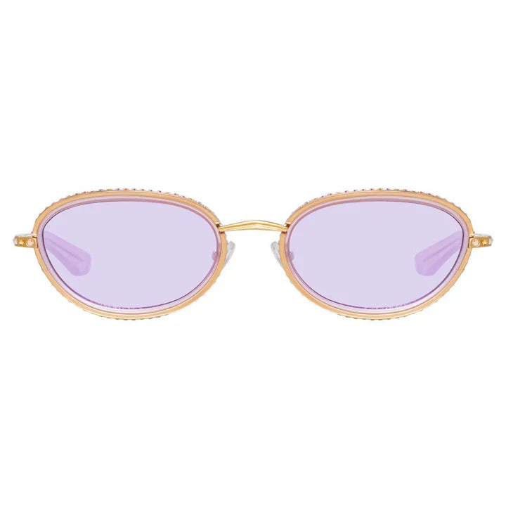 Area Nyc x Linda Farrow Gem-set Sunglasses