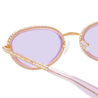 Thumbnail for Area Nyc x Linda Farrow Gem-set Sunglasses