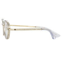 Thumbnail for Area Nyc Ladies Oval Clear Eyeglasses