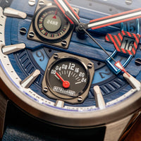 Thumbnail for AVI-8 Hawker Harrier Farley Blue Mens Watch