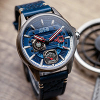 Thumbnail for AVI-8 Hawker Harrier Farley Blue Mens Watch