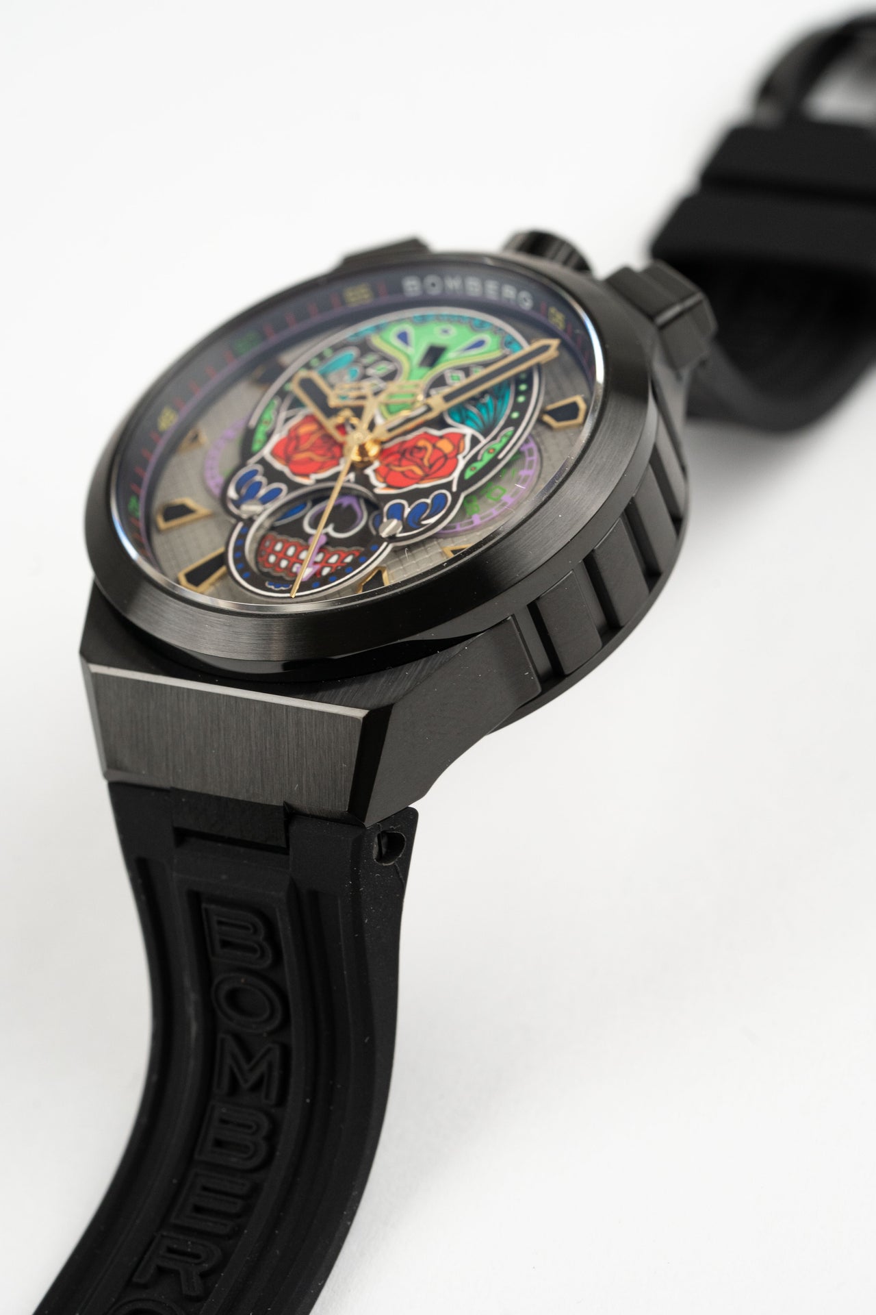 Bomberg Men's Bolt-68 Neo Calaveras Multicolour Watch BF44CHAPBA.04-5.12