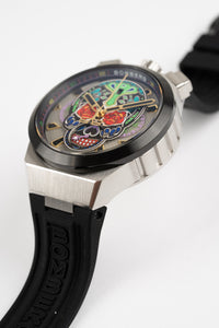 Thumbnail for Bomberg Men's Bolt-68 Neo Calaveras Multicolour Watch BF44CHASP.04-6.12