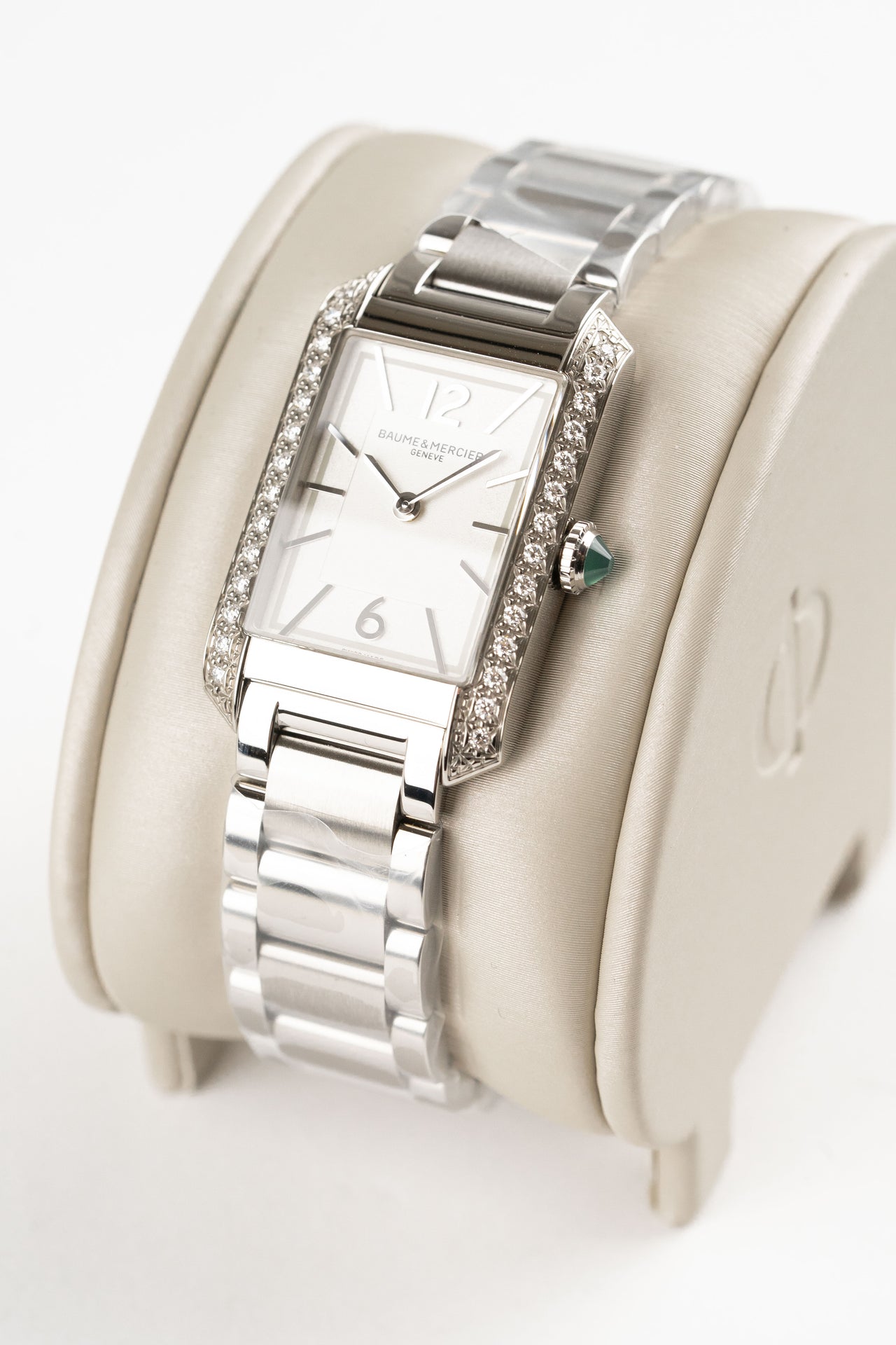 Baume & Mercier Ladies White Hampton Watch 10631