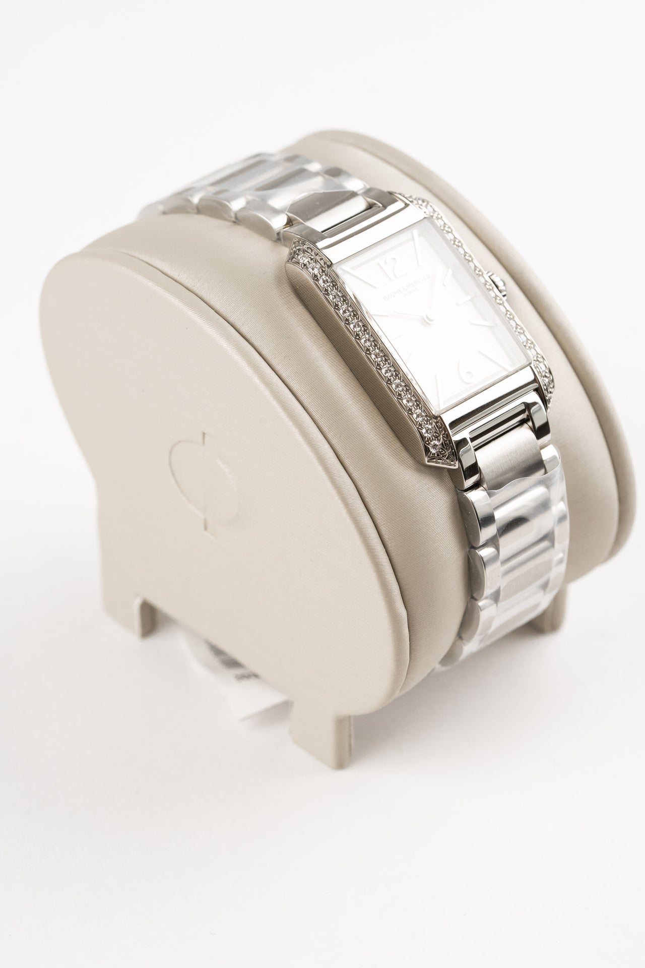 Baume & Mercier Ladies White Hampton Watch 10631