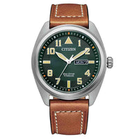 Thumbnail for Citizen Men's Watch Eco-Drive Titanium Green BM8560-11X