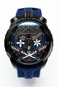 Thumbnail for Bomberg Men's Watch BOLT-68 Heritage Blue Ninja BS45CHPBA.069-2.12