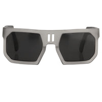 Thumbnail for Boris Bidjan Saberi Men's Sunglasses Rectangular Grey
