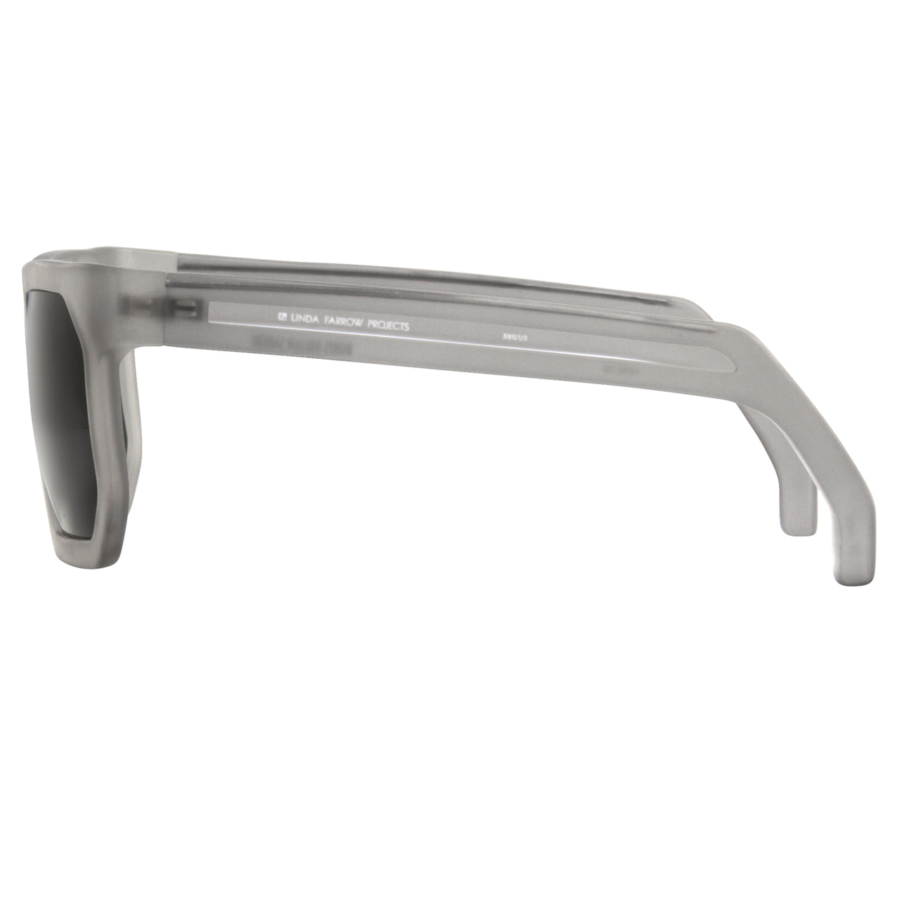 Boris Bidjan Saberi Men's Sunglasses Rectangular Grey