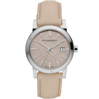 Thumbnail for Burberry Ladies' Watch The City Check Neutral Silver
