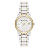 Thumbnail for Burberry The City Ladies 34mm Two-Tone Yellow Gold Watch