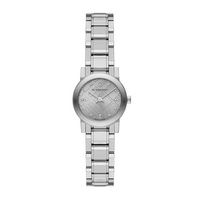 Thumbnail for Burberry Ladies' Watch The City Engraved Check Silver