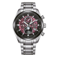 Thumbnail for Citizen Eco-Drive Radio Controlled Titanium Red Men's Watch BY1018-80X