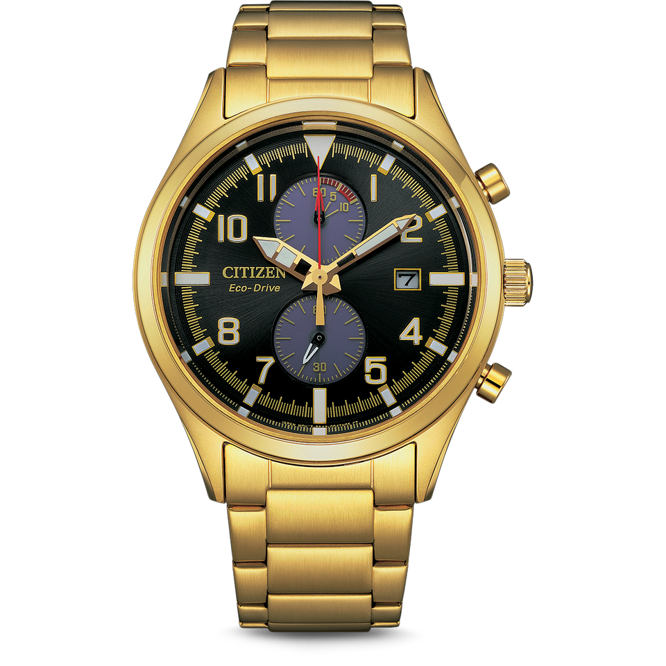 Citizen eco hotsell drive chronograph gold