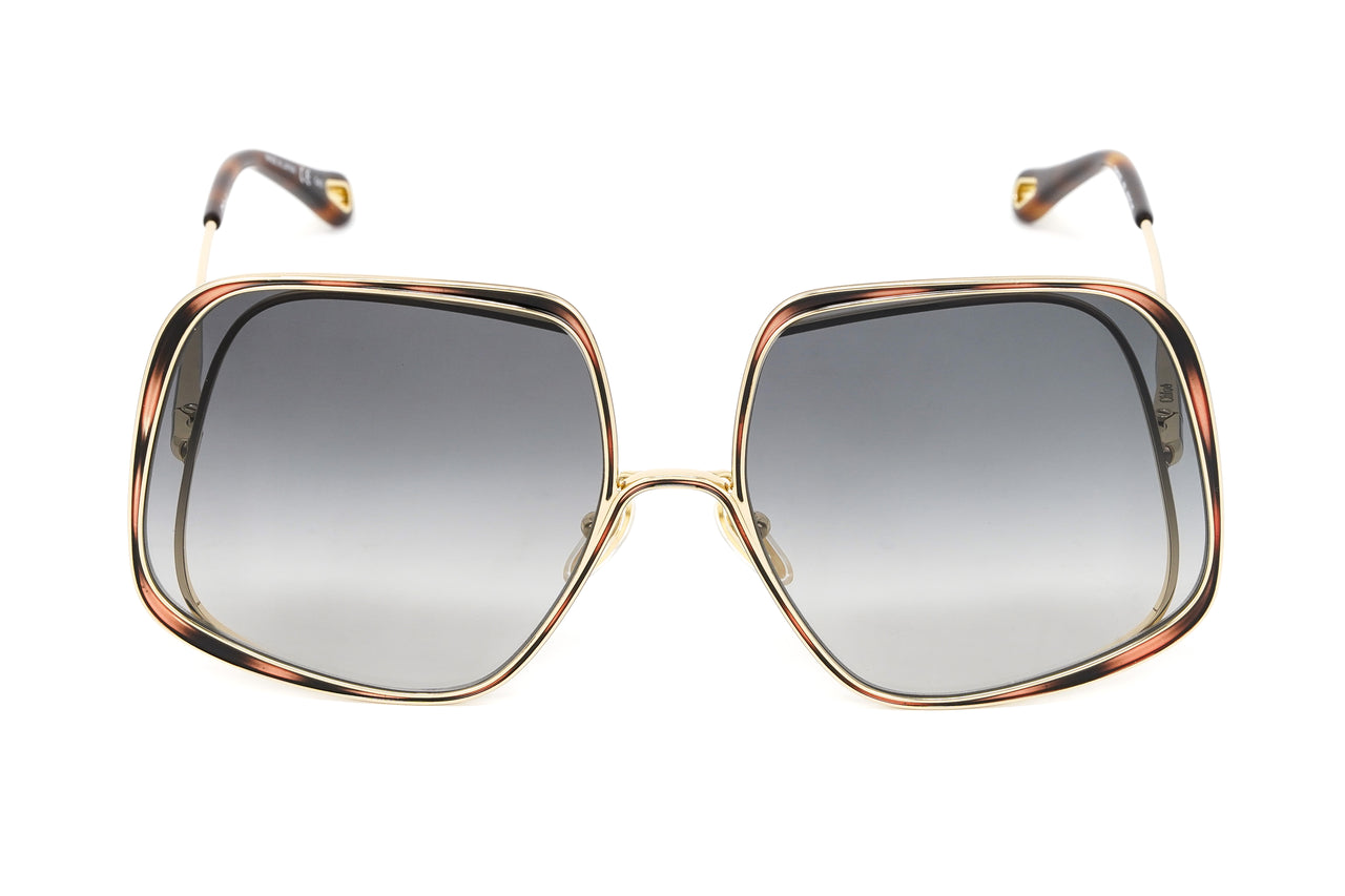 Oversized square outlet tortoise sunglasses