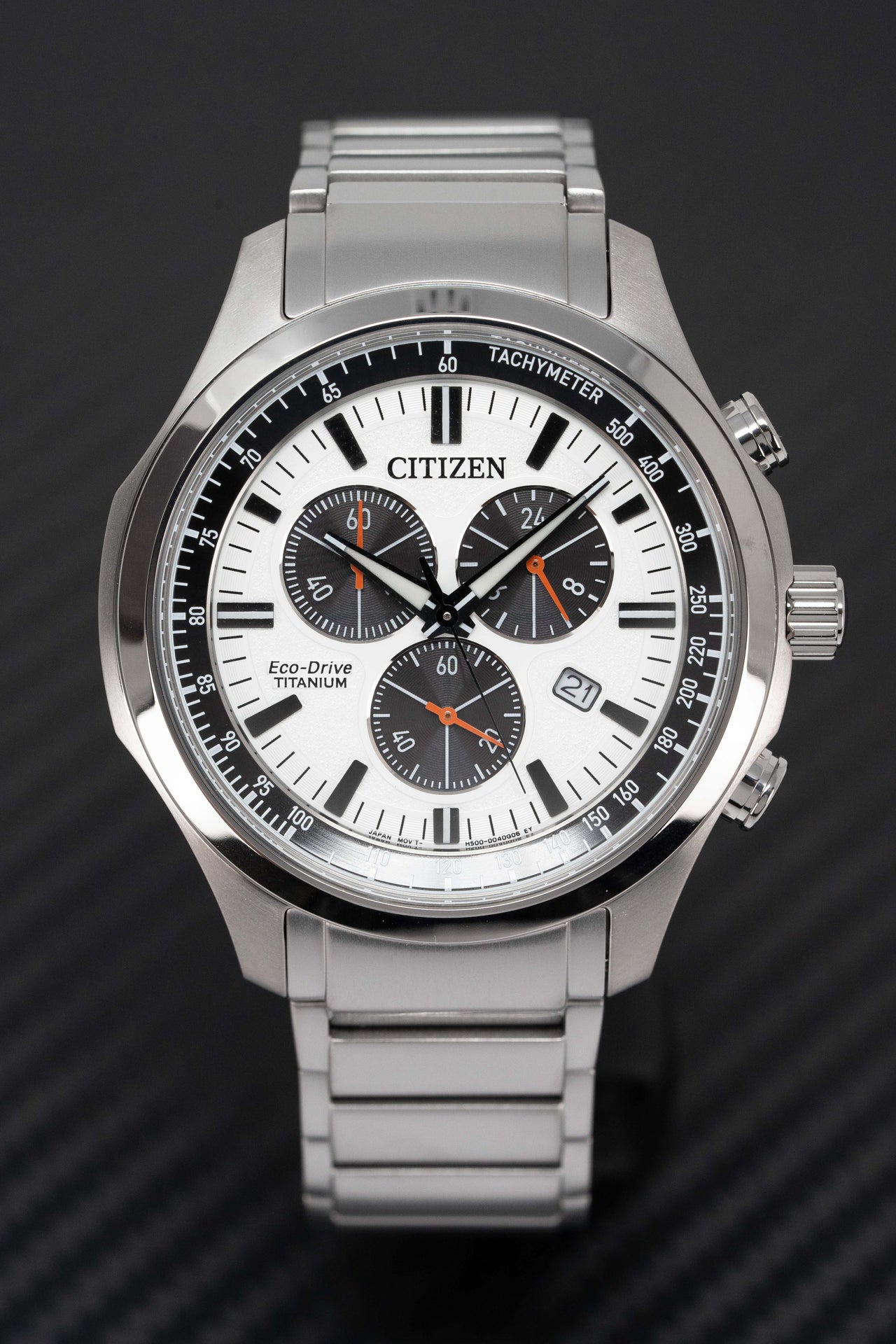 Citizen Eco-Drive Chronograph Silver Watches & Crystals – Men\'s Watch AT2530-85A