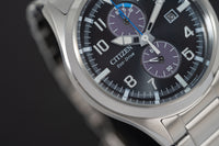 CA7028-81E Chronograph Eco-Drive Watch Men\'s Watches Crystals & – Black Citizen