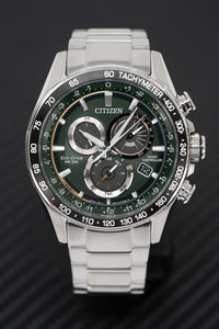 Thumbnail for Citizen Eco-Drive Radio Controlled Green Men's Watch CB5914-89X