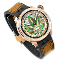 Thumbnail for Bomberg CBD Golden Limited Edition BB-01 Automatic Men's Watch