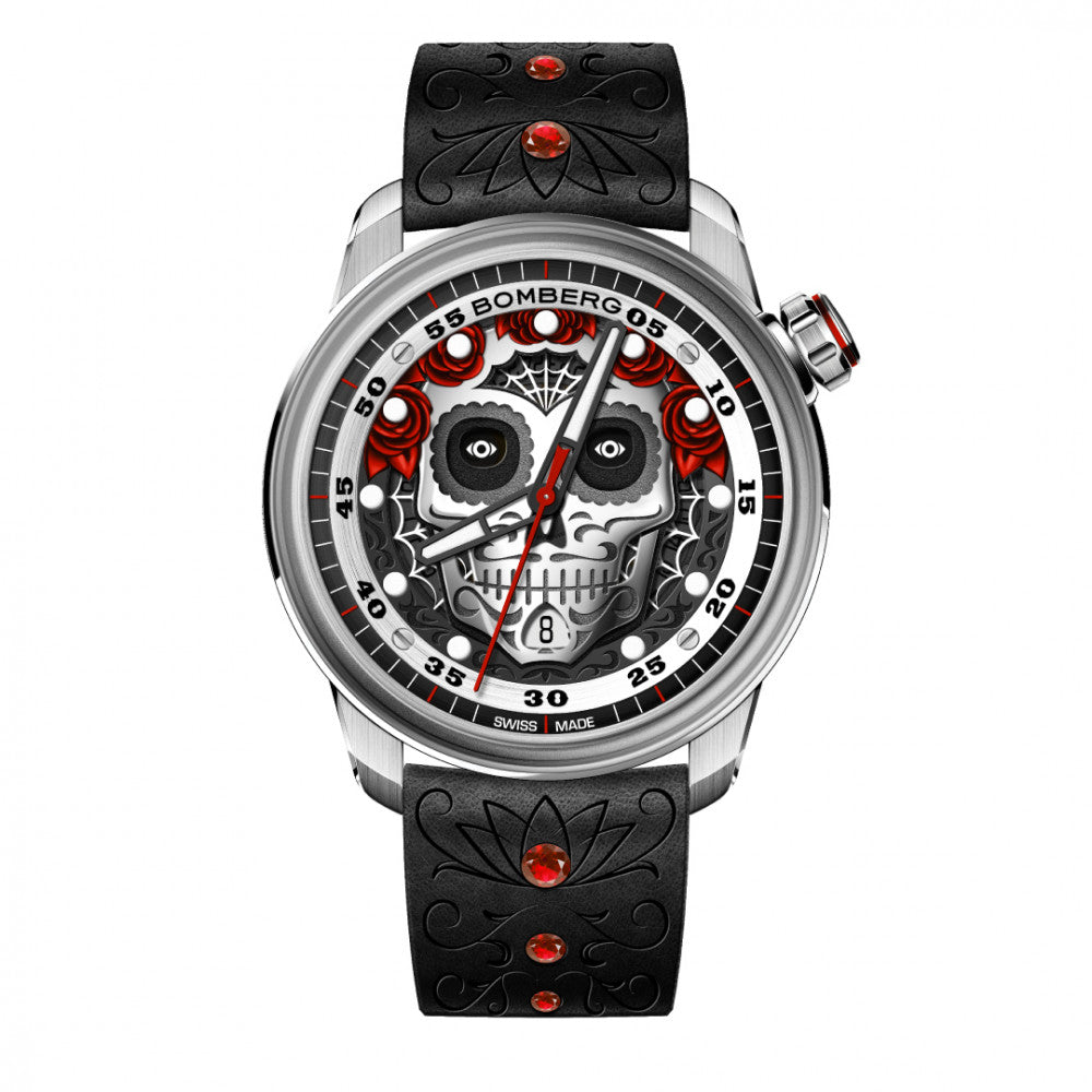 Bomberg BB-01 Automatic Día de los Muertos Limited Edition Watch