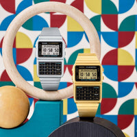 Thumbnail for Casio Vintage Databank 47mm Silver Unisex Digital Watch