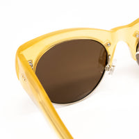 Thumbnail for Dries Van Noten x Linda Farrow Yellow Sunglasses