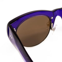 Thumbnail for Dries Van Noten x Linda Farrow Purple Sunglasses
