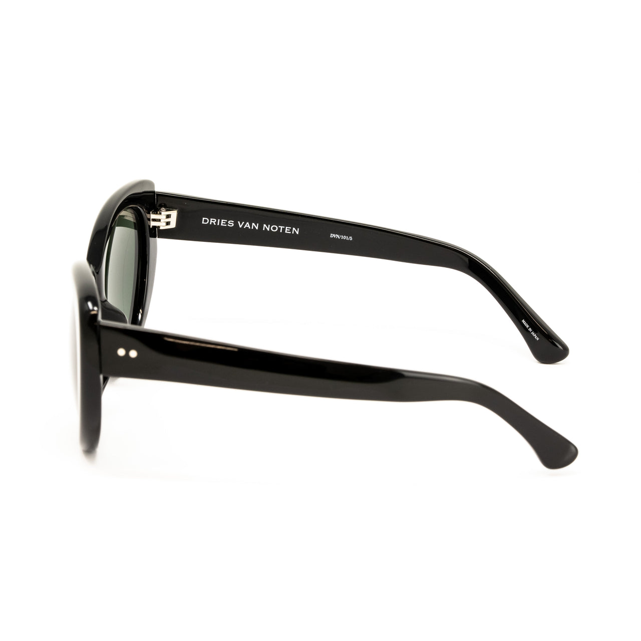 Dries Van Noten x Linda Farrow Black Sunglasses
